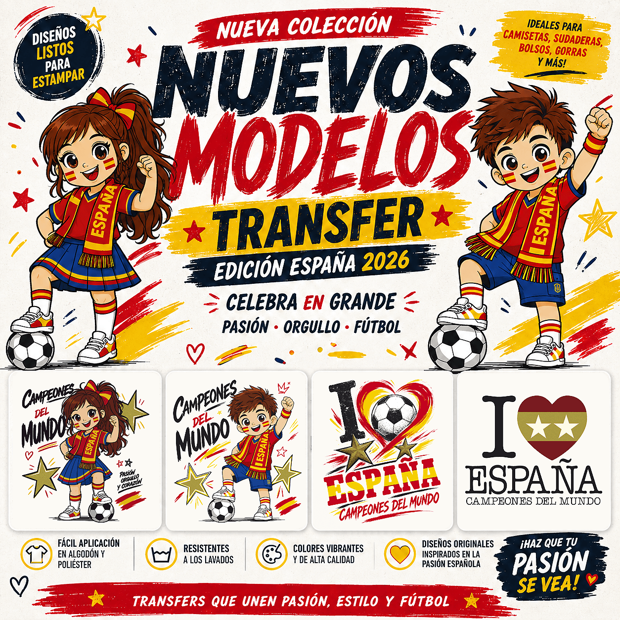 Transfers Textiles Campeones