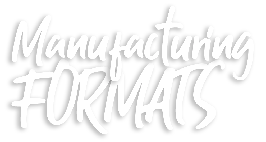 Heat Transfers Manufacturing Formats